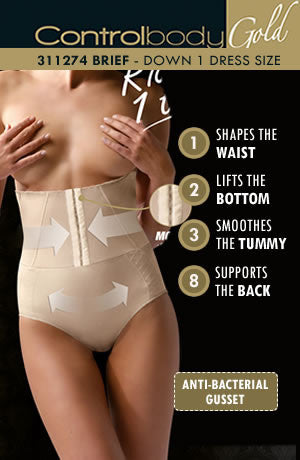 Control Body Corset Brief - Firm Support