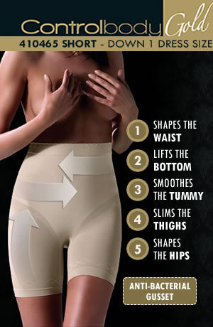 Control Body Shaping Short - Firm Support