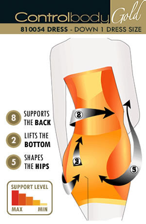 Control Body Shaping Dress - Medium Support