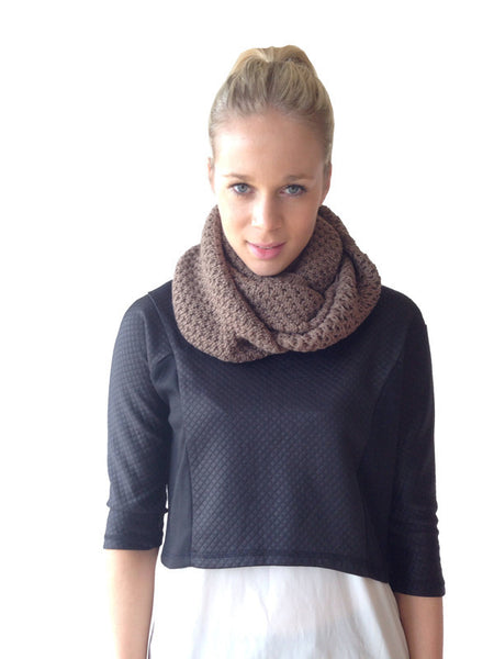 Moss-stitch Lovely Loop