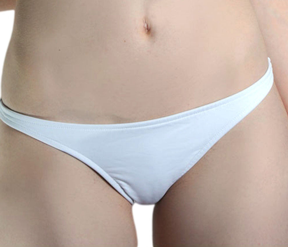 Brazilian Bikini Military White