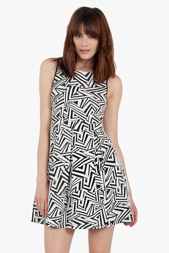 Pattern Play Dress
