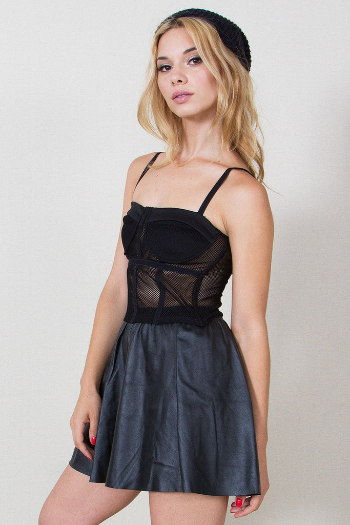 Game Over Bustier Top