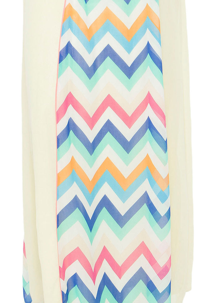 Chevron Column Dress