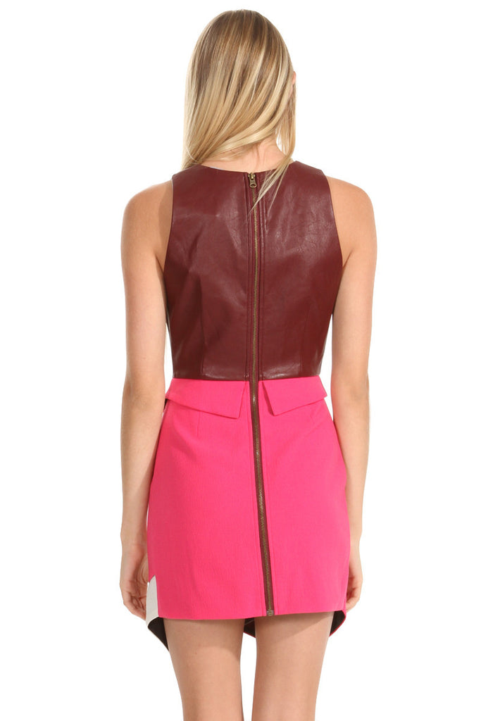 Electric Leather Dress