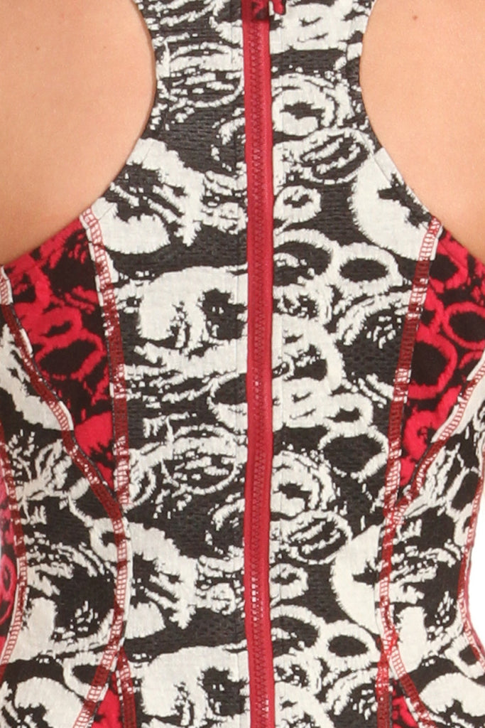 Hard Rock Peplum Top