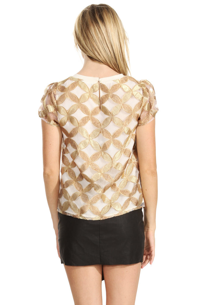 Gold Star Top