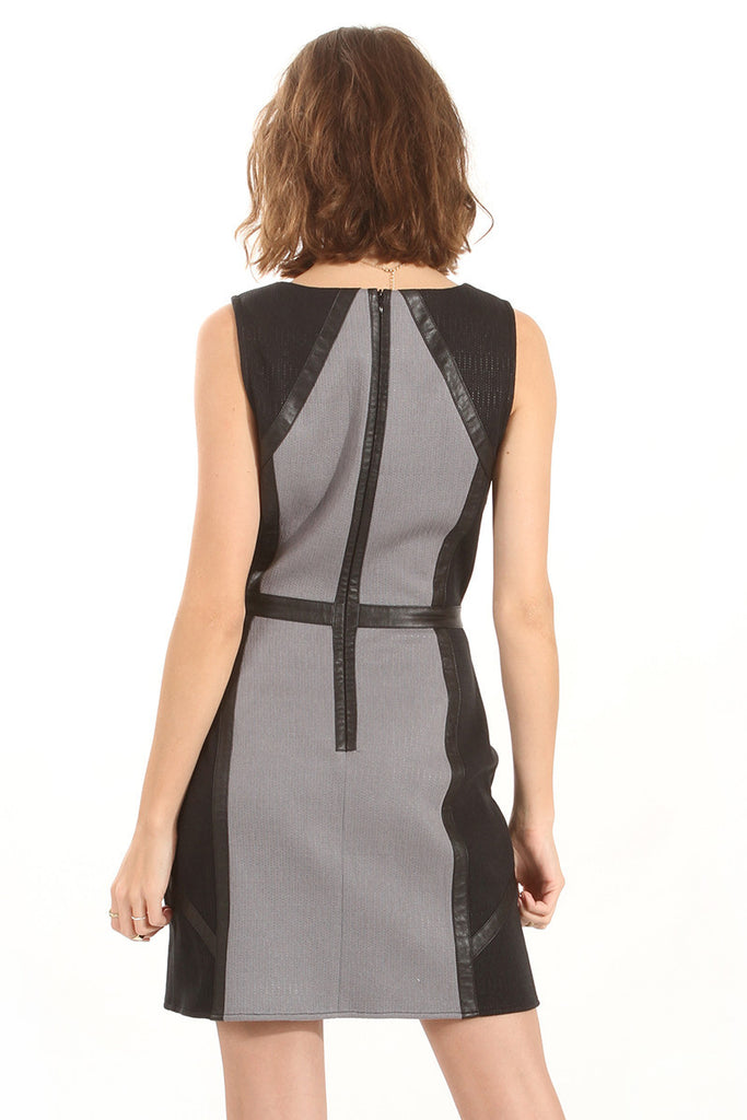 Sleek Slate Dress