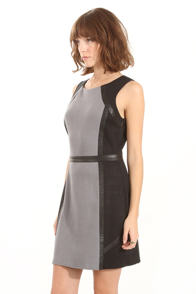 Sleek Slate Dress