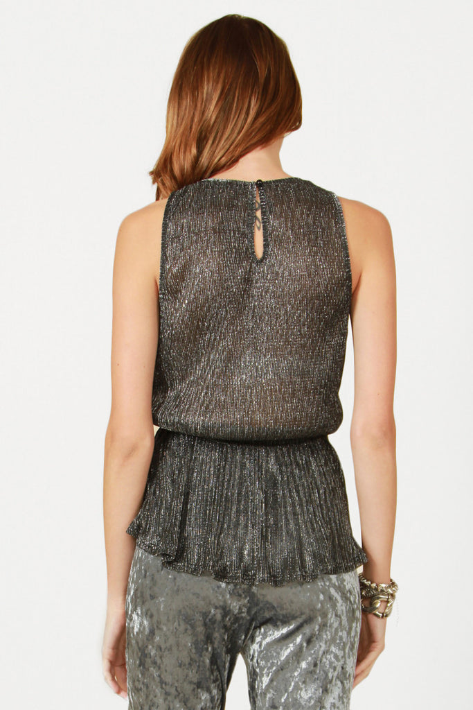 Silver Shimmer Top