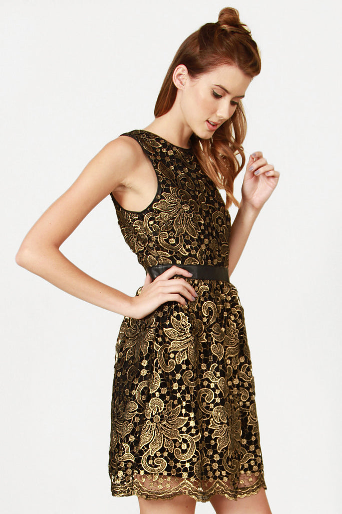 Golden Girl Dress