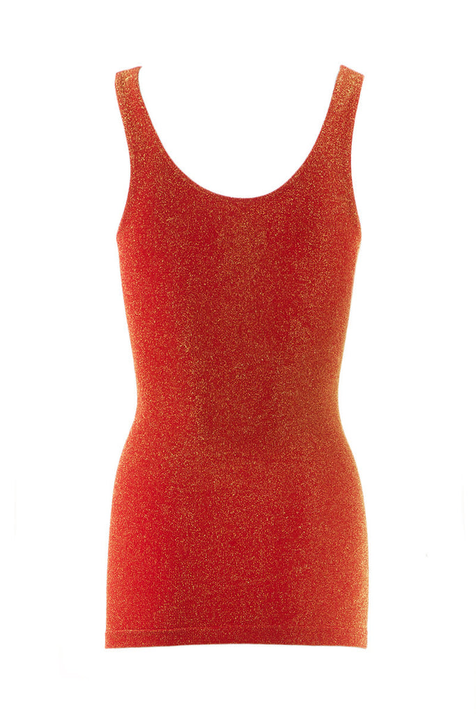 Sparkly Lurex Seamless Tank