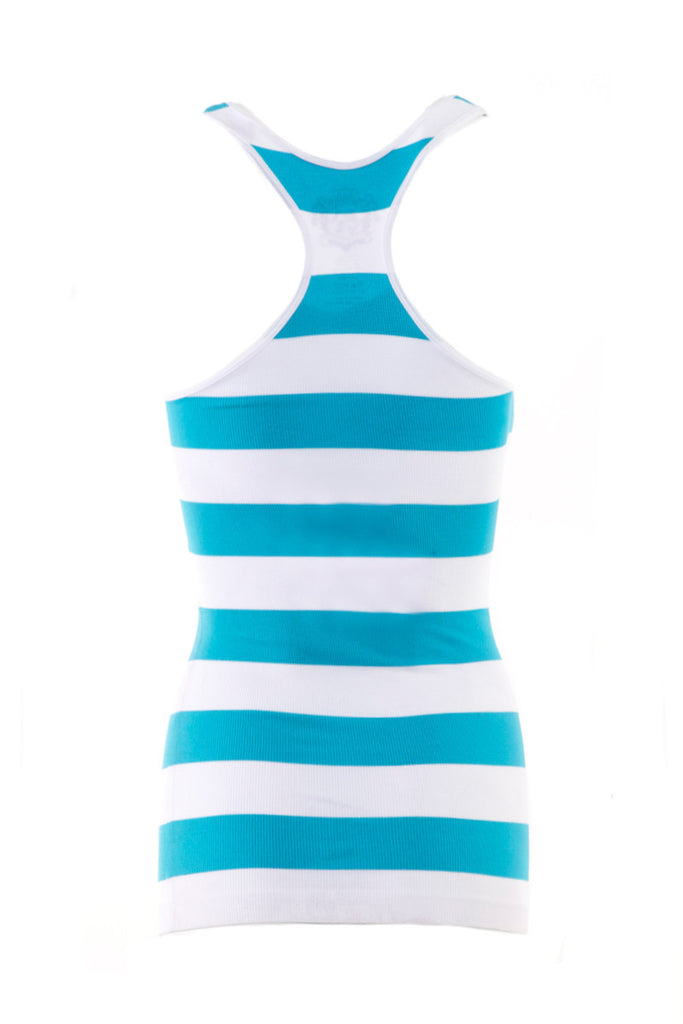 Striped Racerback Tank Top