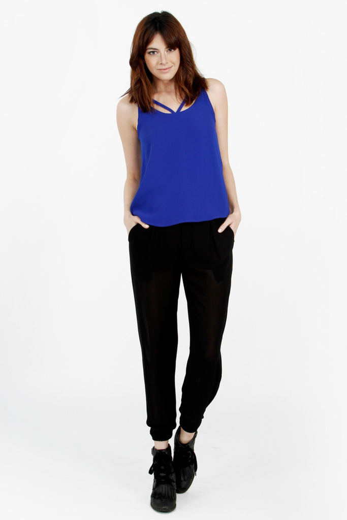 Delicate Cobalt Top