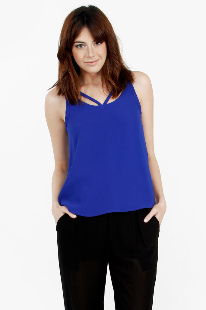 Delicate Cobalt Top