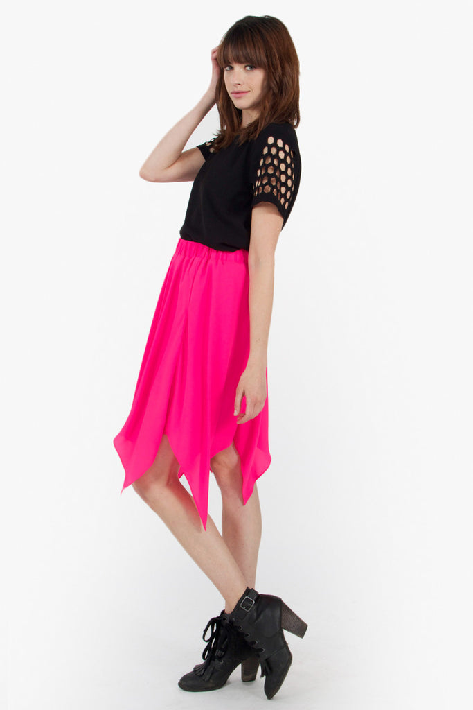 Pink Hanky Skirt