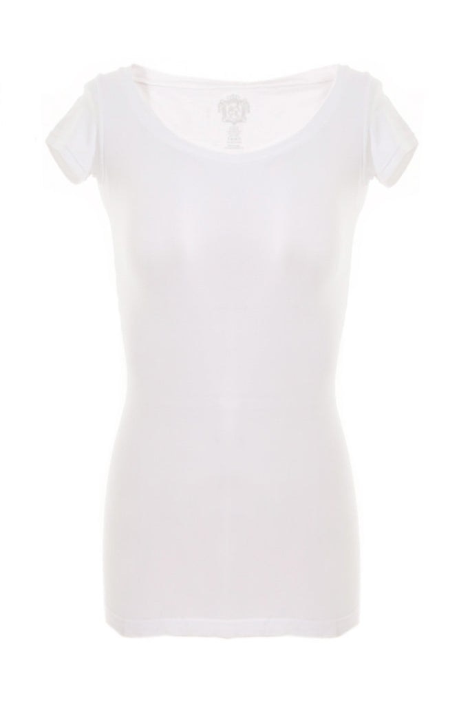 Seamless Cap Sleeve Shirt