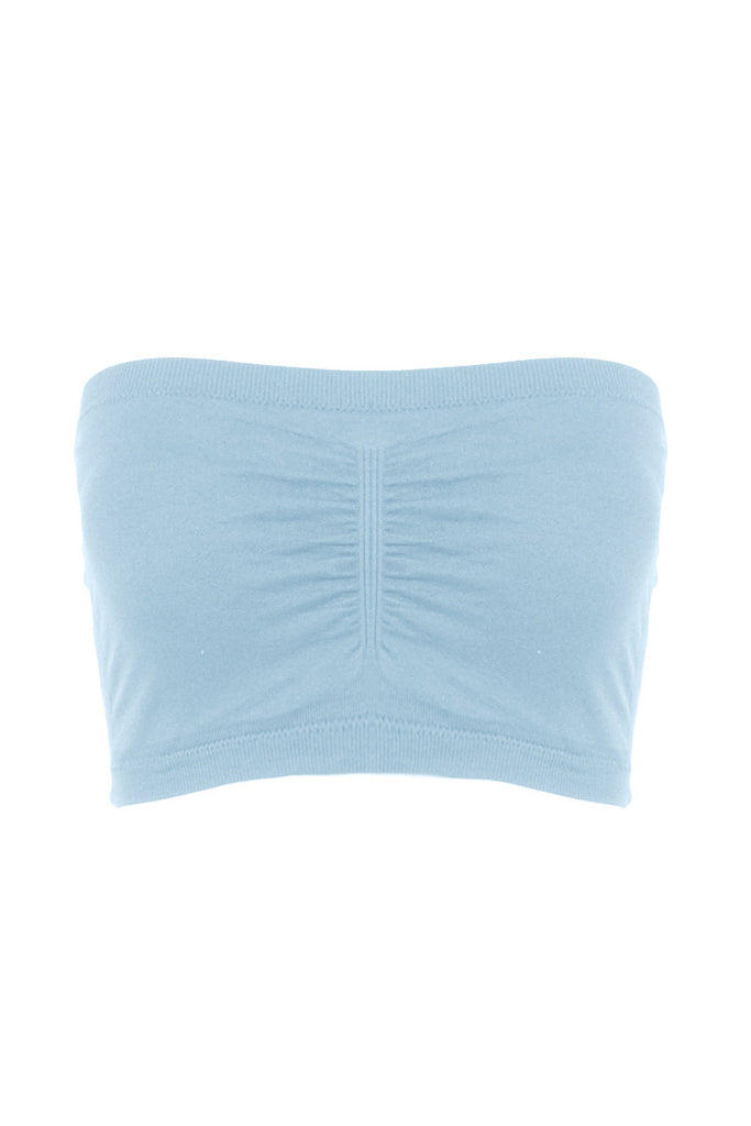 Cinched Front Tube Top