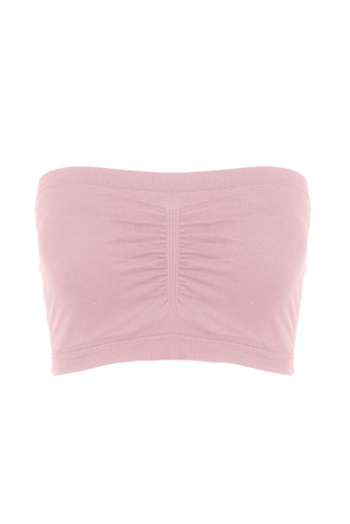 Cinched Front Tube Top