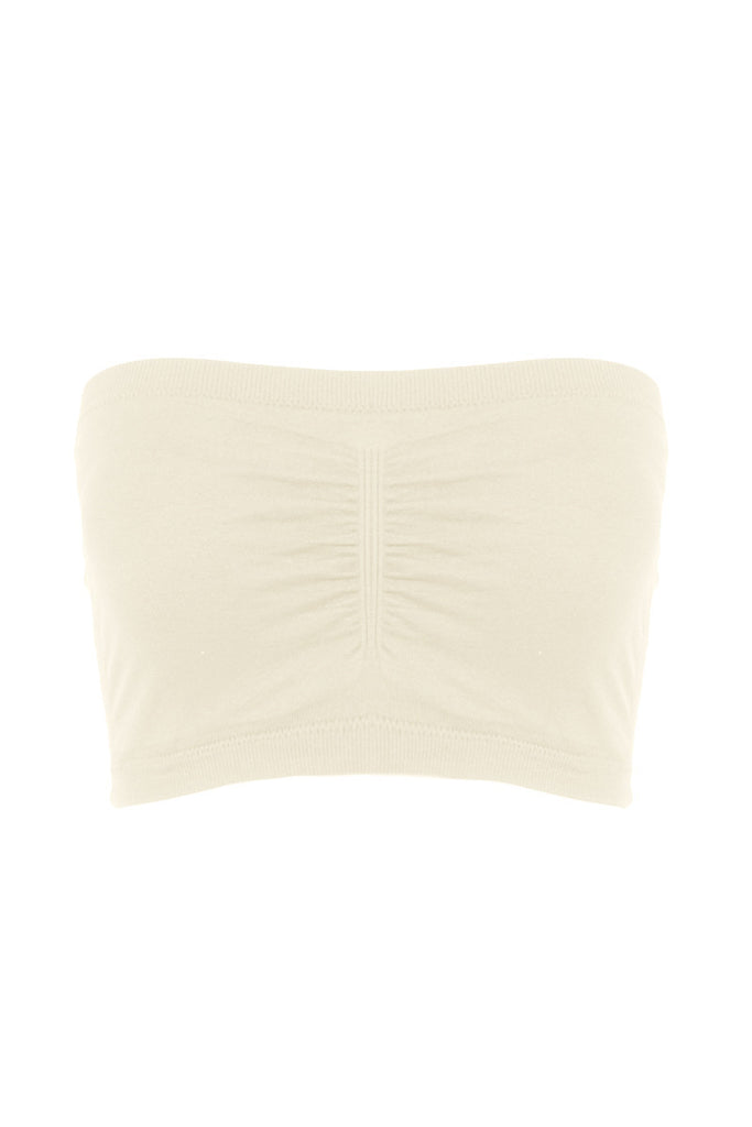 Cinched Front Tube Top