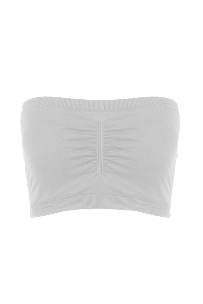 Cinched Front Tube Top