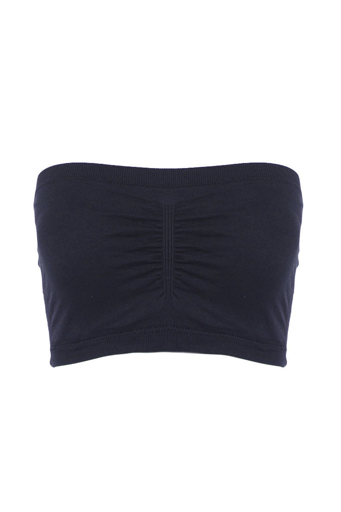 Cinched Front Tube Top