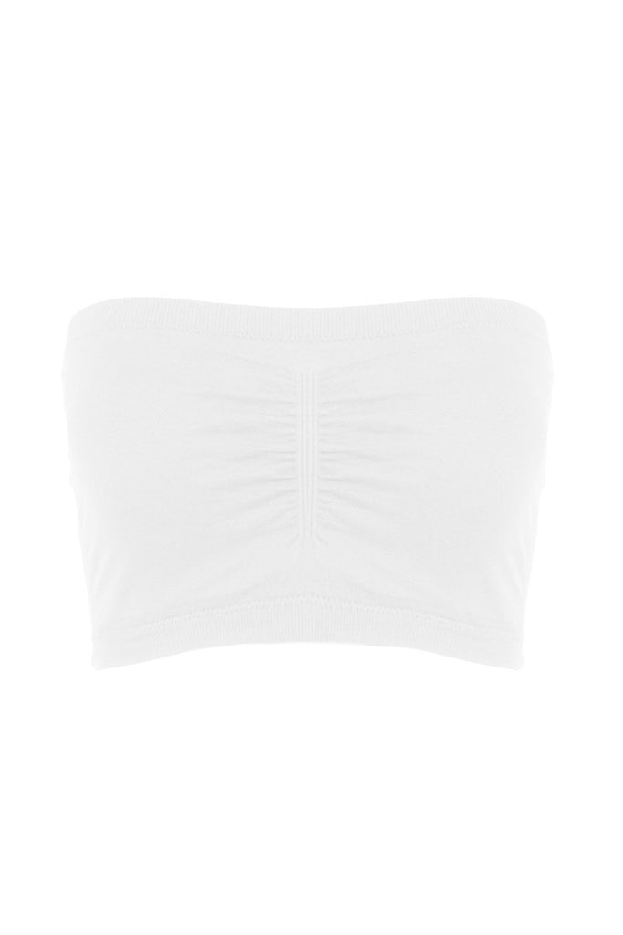 Cinched Front Tube Top