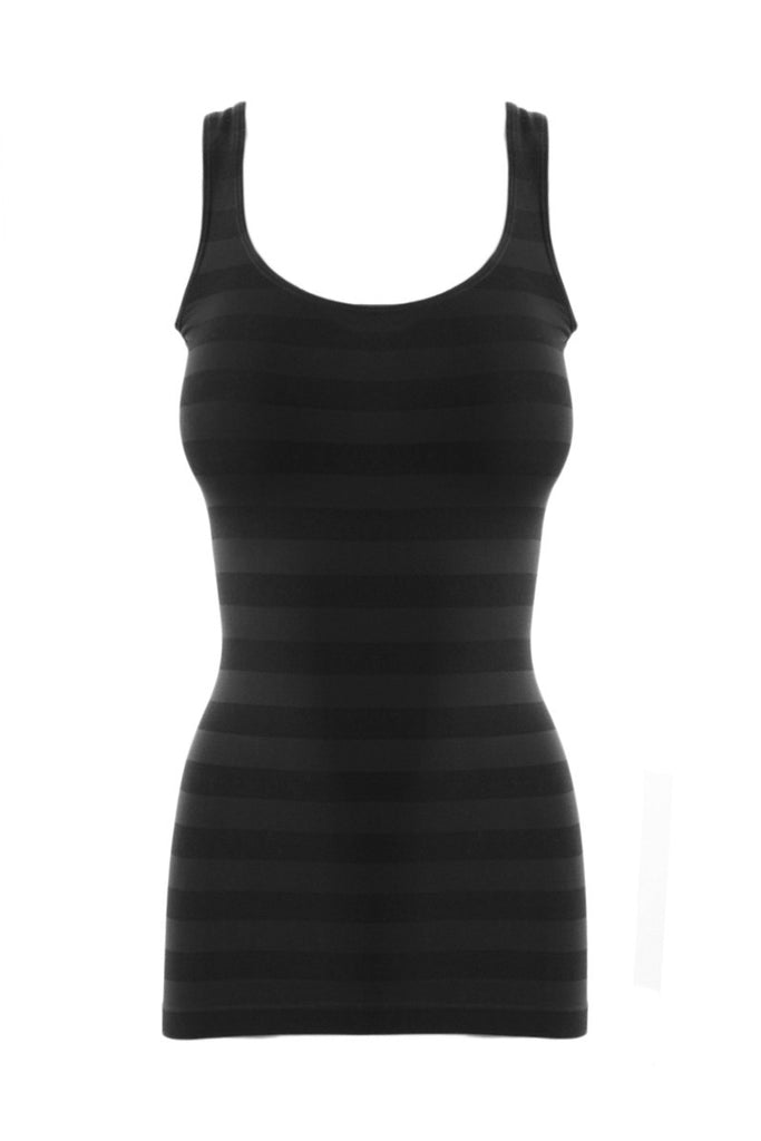Seamless Striped Tank Top