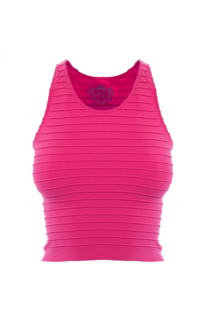 Seamless Ribbed Cropped Tank