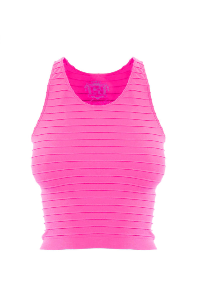 Seamless Ribbed Cropped Tank