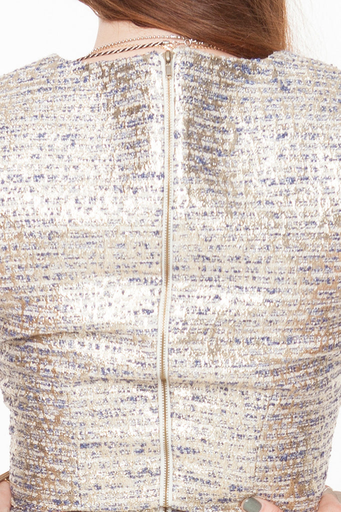 Tinsel Tweed Dress