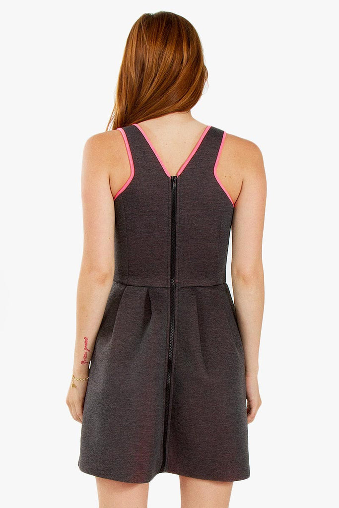 Pink Pipes Scuba Dress