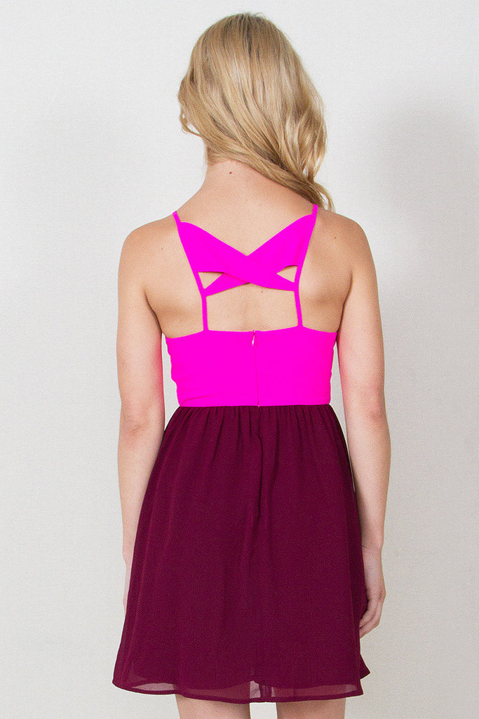 Magenta Me Dress