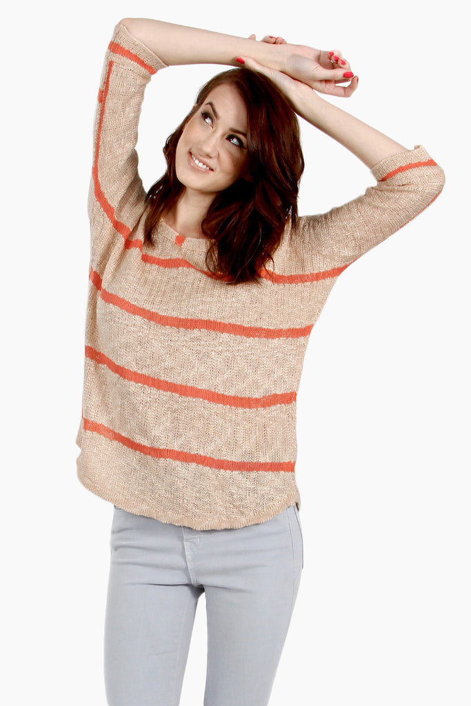 Sandy Stripe Sweater